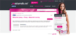Desktop Screenshot of maturitni-noviny.maturak.cz