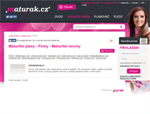 Tablet Screenshot of maturitni-noviny.maturak.cz