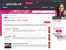 Tablet Screenshot of maturitni-kapela.maturak.cz