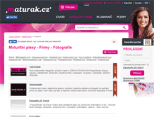Tablet Screenshot of maturitni-fotografie.maturak.cz