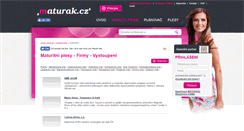 Desktop Screenshot of maturitni-vystoupeni.maturak.cz
