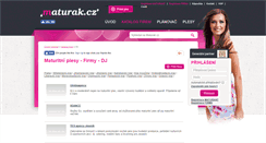 Desktop Screenshot of maturitni-dj.maturak.cz