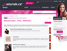 Tablet Screenshot of maturitni-moderator.maturak.cz