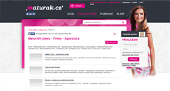 Desktop Screenshot of maturitni-aparatura.maturak.cz